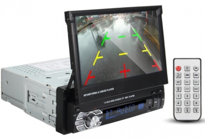 Rádio carro 1 din com LCD Touch retractil opel volkswagen toyota citroen peugeot mercedes audi bmw