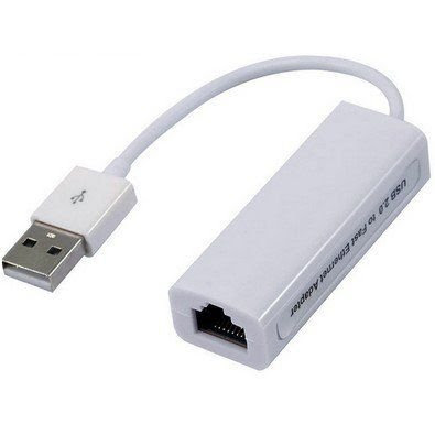 Adaptador USB para RJ 45 Ethernet 10Mbps