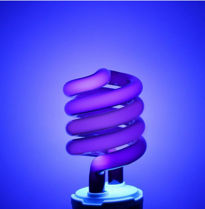 Lâmpada luz negra UV ultravioleta fluorescente e27 40w