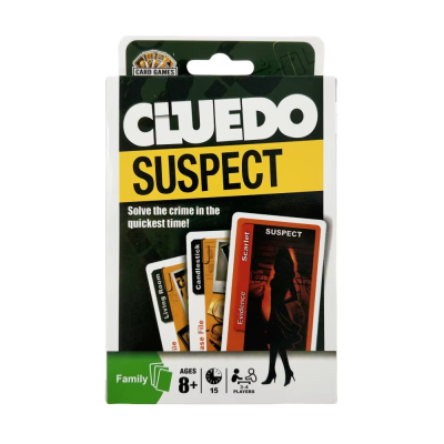 Jogo de Cartas Cluedo Suspect entretenimento jogos de tabuleiro NOVO e SELADO