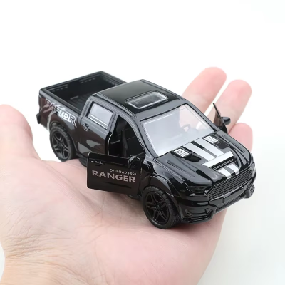 Carro Ford Raptor miniatura 1/36 exposição brincar criança adulto