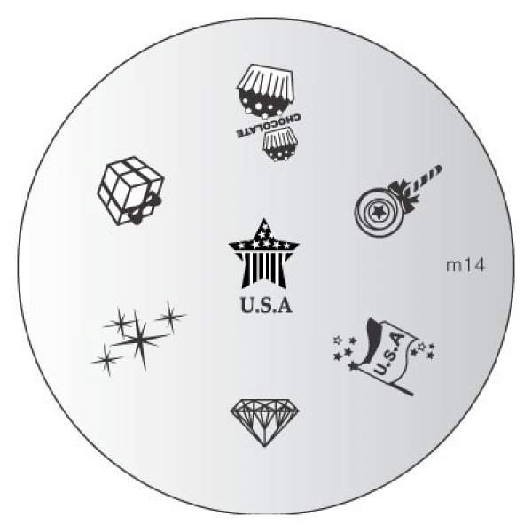 Placa Konad M014