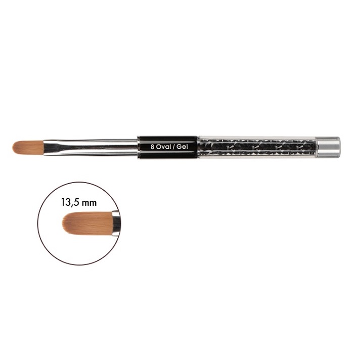 Pincel Oval para Gel n.º8 Victoria Vynn