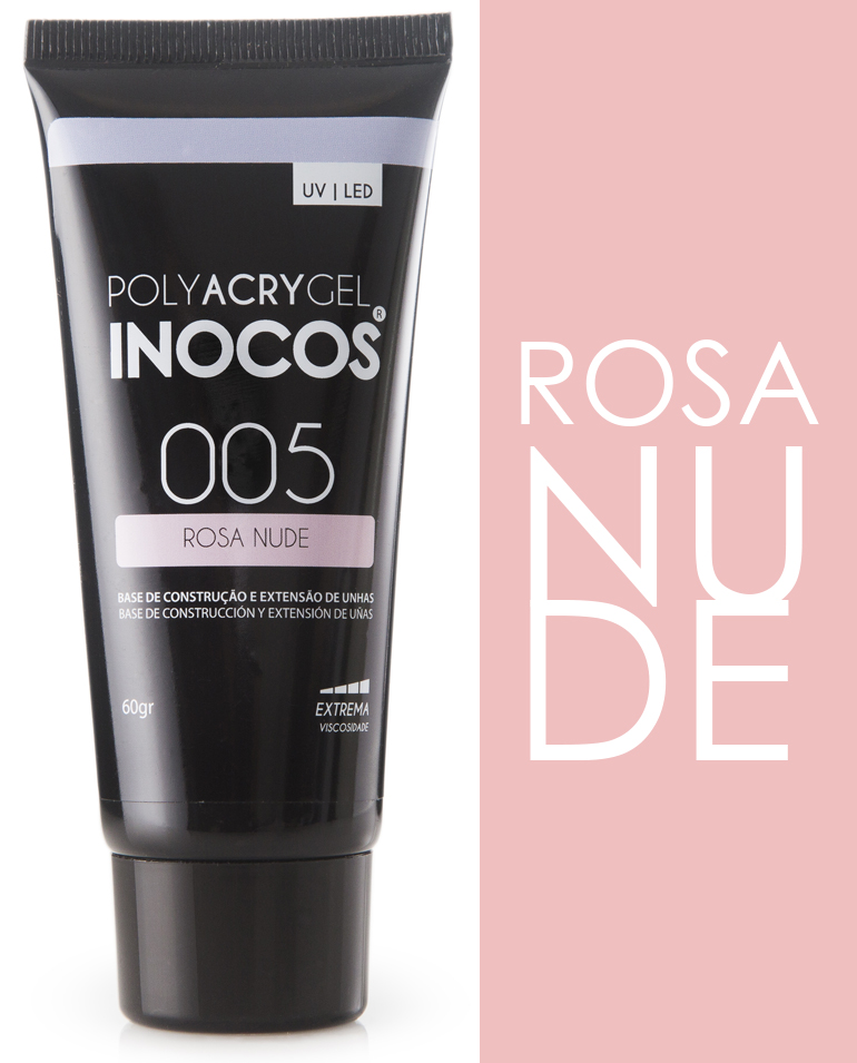 POLYACRYGEL CONSTRUÇÃO INOCOS EXTREMA VISCOSIDADE ROSA NUDE 60gr POLYACRYGEL CONSTRUÇÃO INOCOS EXTREMA VISCOSIDADE ROSA NUDE 60gr