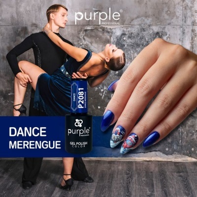 Verniz Gel PURPLE P2081 – Dance Merengue
