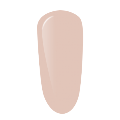Amostra de verniz de unhas cor bege nude brilhante