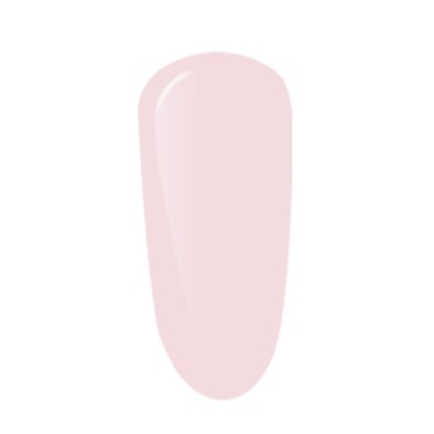 Amostra de verniz de unhas rosa claro brilhante