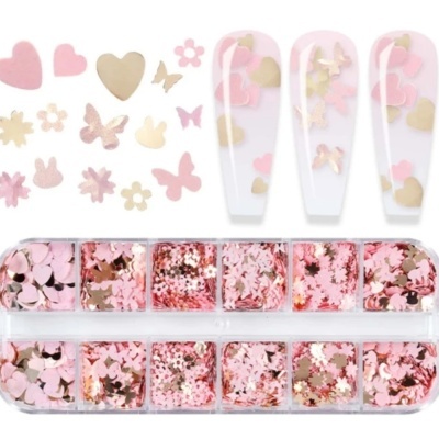 Caixa Confettis Mix Rosa