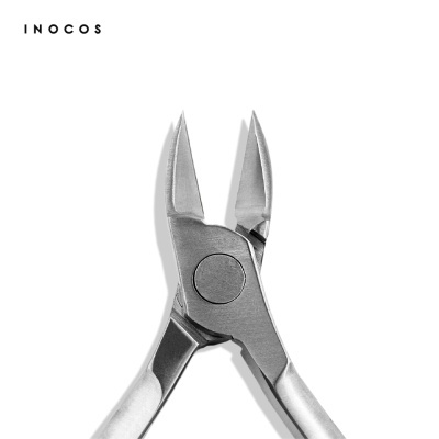 Pinça metálica para unhas INOCOS em aço inoxidável