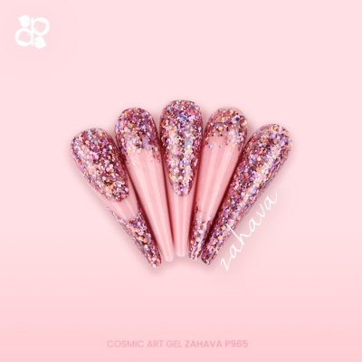 Cosmic Art Gel PURPLE P965 - Zahava