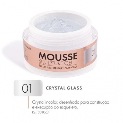 MOUSSE Sculpture Gel Victoria Vynn n.º01 - Crystal Glass