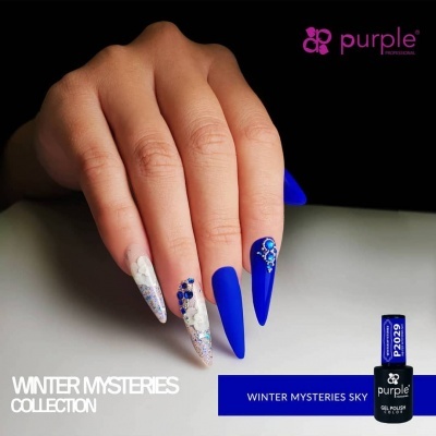 Verniz Gel PURPLE P2029 – Winter Mysteries Sky