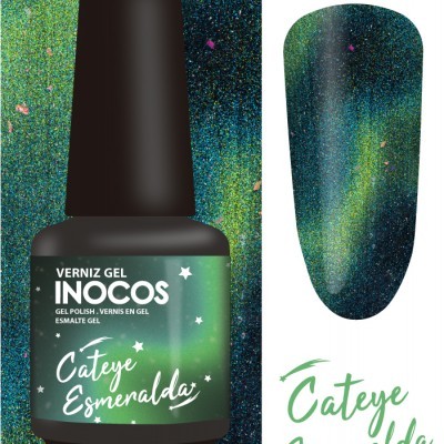 Verniz Gel Inocos - Cateye Esmeralda (188)