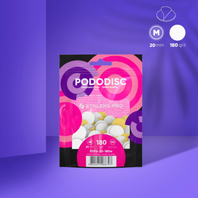 Lixas para Disco de Pedicure com Camada de Espuma PODODISC STALEKS EXPERT PDFS