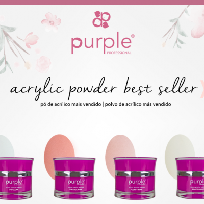Pó Acrílico Purple Queen 50g