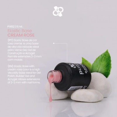 Elastic Base Cream Rose Purple