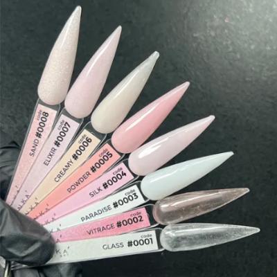 DNKa' Аcryl Gel #0003 Paradise (Branco leitoso intenso)