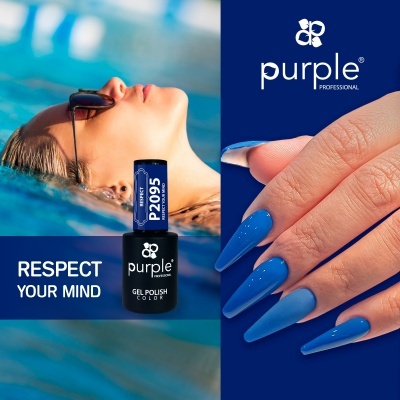 Verniz Gel PURPLE P2095 – Respect your Mind