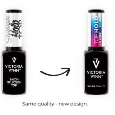 Dois frascos de verniz gel Victoria Vynn com design diferente