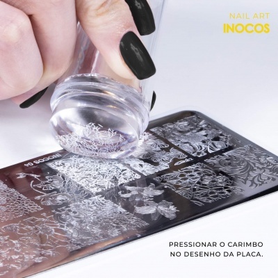 Stamping Gel Inocos - Prata