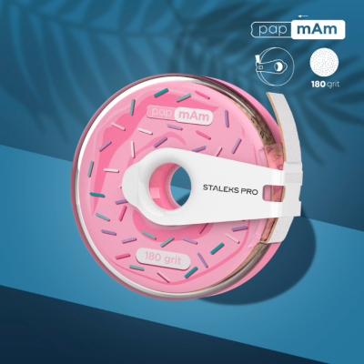 Lima em fita PapmAm com Caixa Donut STALEKS EXPERT