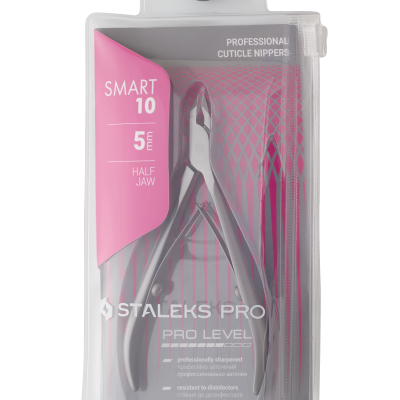 Alicate de cutículas profissional STALEKS SMART 10
