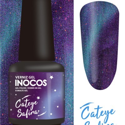 Verniz Gel Inocos - Cateye Safira (185)