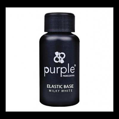 Elastic Base Milky White Purple