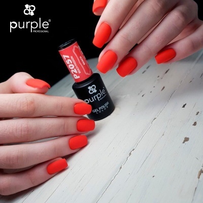 Verniz Gel PURPLE P2057 – Beach Passion