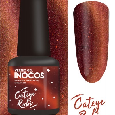 Verniz Gel Inocos - Cateye Rubi (187)