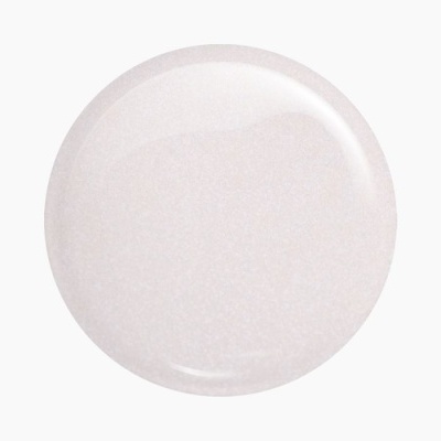 Gota de verniz perolado branco brilhante