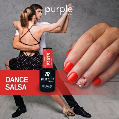 Verniz Gel PURPLE P2075 – Dance Salsa