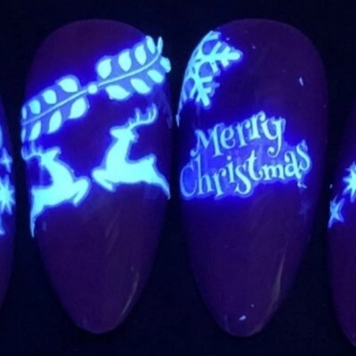 Autocolantes de Natal - DP2036 Branco