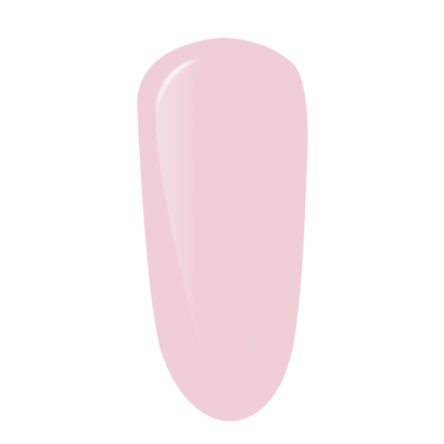 amostra de verniz para unhas rosa pastel