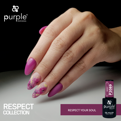 Verniz Gel PURPLE P2089 – Respect your Soul