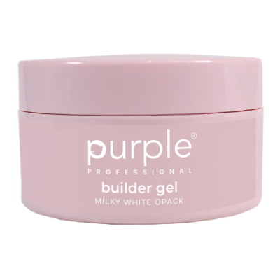 Builder Gel Milky White Opack Purple 100gr