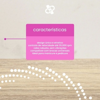 Broca de Unhas ND35 PURPLE