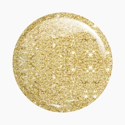 superfície redonda dourada brilhante com textura glitter