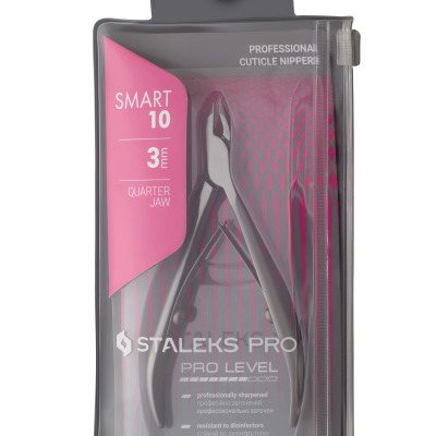 Alicate de cutículas profissional STALEKS SMART 10