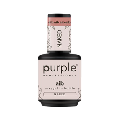 AIB - Acrygel in Bottle PURPLE - Naked