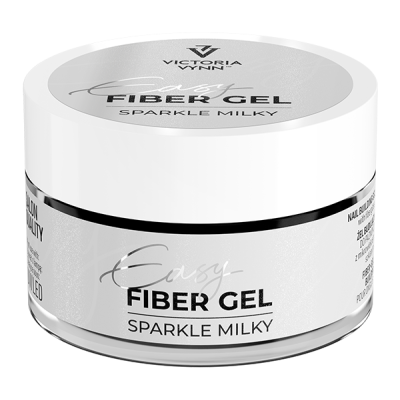 Fiber Gel Easy VICTORIA VYNN - Sparkle Milky