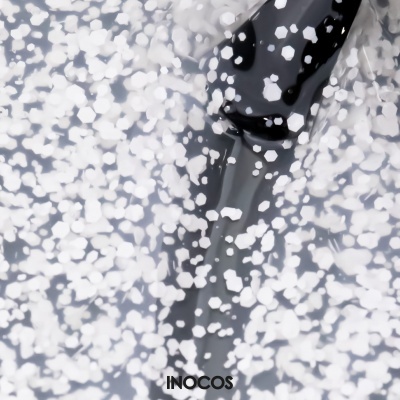 Top Coat Pintas INOCOS - Dálmata Branco Brilho