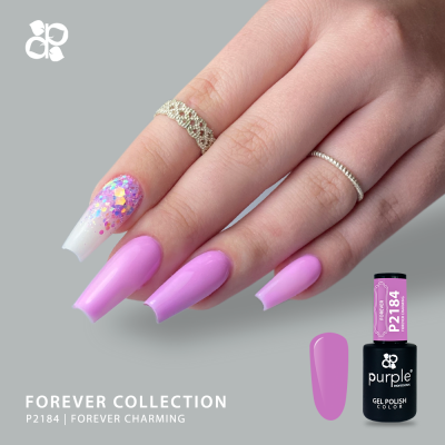 Verniz Gel PURPLE P2184 - FOREVER CHARMING