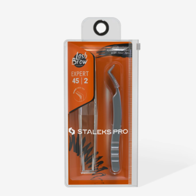 Pinça Profissional Para Pestanas EXPERT 45 TYPE 2 (Em Forma De L, 40')