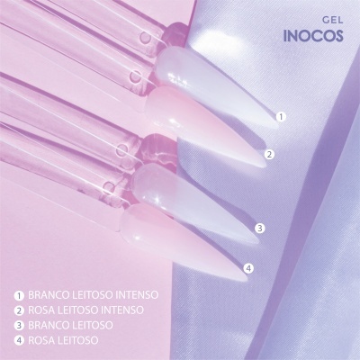 Builder Gel Inocos - Rosa Leitoso