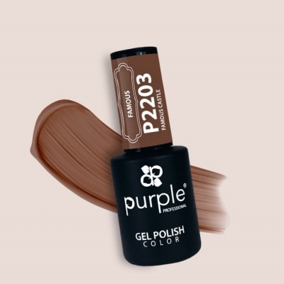 Verniz Gel PURPLE P2203 - FAMOUS CASTLE