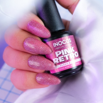 Verniz Gel Inocos - Pink Retro (340)