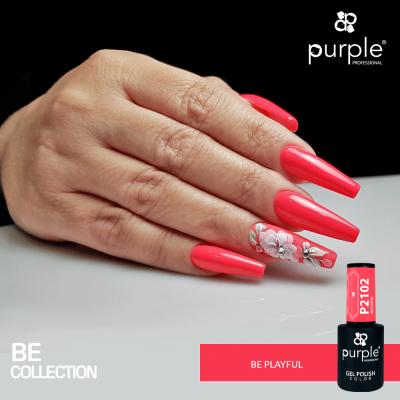 Verniz Gel PURPLE P2102 – Be Playful