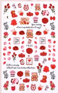 Autocolantes Valentine 3