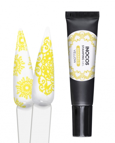 Stamping Gel Inocos - Amarelo